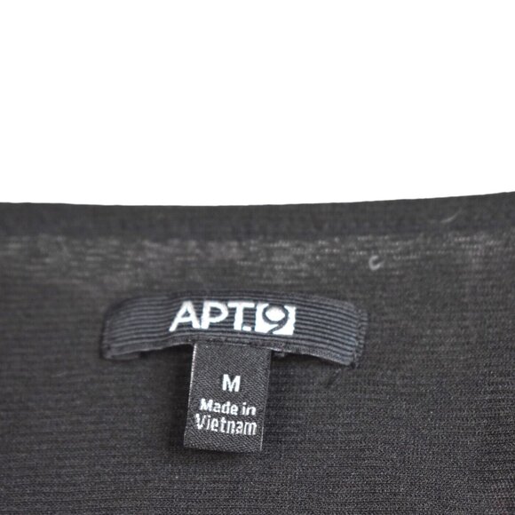 Apt 9 Blouse M Womens Floral Print Scoop Neck Sleeveless Nylon Blend Tank Boho - Picture 3 of 9